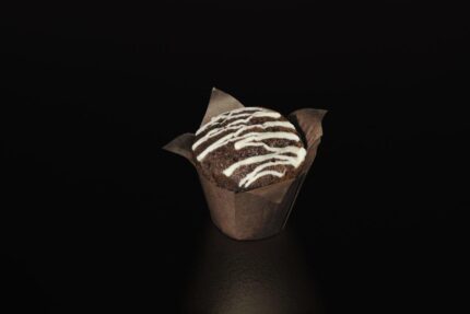 Muffin Σοκολάτα Γεμιστό Βανίλια